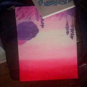 I made painted it for the wall